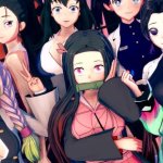 DEMON SLAYER: ALLE MEISJES HENTAI NEUKEN ONGECENSUREERDE COMPILATIE
