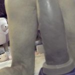 HUge dildo fucking his asshole