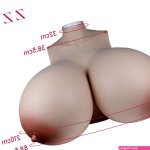 Super Big ZZ Cup Silicone Breast Forms Huge Boobs For Cosplay Crossdresser