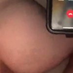 On phone with gf while fucking whore