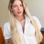 Cum on nude pics of my hot student-neighbor and then gave a huge cumshot on her face