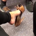 Dangling on the tube