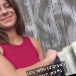 Fucked Outdoor for Cash
