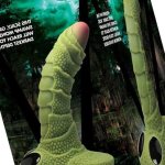 Creature Cocks Swamp Monster Green Scaly Silicone Dildo