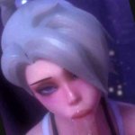 mercy hot slow blowjob