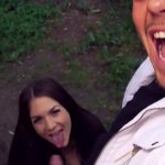 HITZEFREI.dating PUBLIC BLOWJOB German Teen hooked up on street and banged by a stranger LULLU GUN