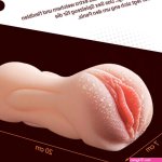 YAZINBU TPE 2-in-1 Realistic Masturbator Pocket Pussy 3D Pussy Pocket Pussy Masturbator Sex Toy with 3D Vagina Masturbating Erotic Sex Toys for Men Solo 450 g : Amazon.de: Health Personal Care