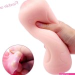 Double Heads Men Using Pocket Pussy Sex Toy For Adult