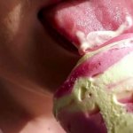 I suck ice cream like a dick