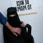 Security Officer Confronts the Shoplifter Hijab Teen