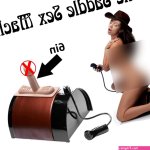 Saddle Sex Machine Remote Vibrator Sex Chair Seat Dildo Masturbator Seat