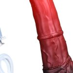 Nothosaur Conola with Cum Tube Silicone Anal Dildo Butt Plug for Beginners and Advanced Size M Length 26 cm : Amazon.nl: Health Personal Care