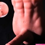 Male Sex Doll with Flexible Dildo 2 in 1 Realistic Torso Sex Dolls 7 Inches Huge Penis for Masturbation Tight Anal Hole for Gay Sex Toys Unisex Masturbator for Women Men Couple