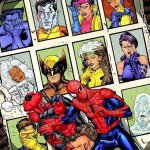 Tracy scops deadpoolâs dagen van badpakken verleden in strips porno