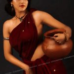 Mehreen nude saree photo shoot x