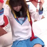 Small Japanese Cosplay Virgin Step-Sister tricked to First Time Defloration Creampie Fuck in Uncensored JAV Porn