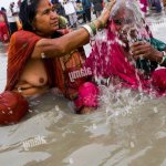 Ganga water hi-res stock photography and images