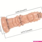 7.67in Monster Odd Dildo with Strong Suction Cup Sex Toys For Beginner