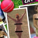 When England cricket gets X-RATED: The naked revellers who stunned Test crowds