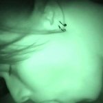 Horny girlfriend blowjob in night vision