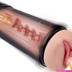 Electric Masturbator Cup Realistic 3D Masturbating for Men Automatic Masturbators 5 Suction Modes 10 Vibration Modes Pussy Blowjob Oral Sex Toys for Men Pussy : Amazon.nl: Health Personal Care