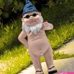 Eousera 8H Naked Gnome Statue Funny Sexy Gnome Sculptures for Home Indoor Decor Outdoor Yard Lawn Decorations Naughty Weird Birthday Halloween Christmas Garden GiftNaked Gnome Male :.au: Garden