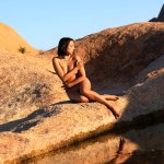 Naked in Namibia