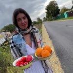 Fucked a village girl in her garden while her husband was not at home