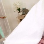 Greedy for cum blonde Trisha Parks gives a blowjob to her step daddy under a blanket