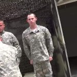 Military men having ass pounding foursome orgy