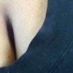 Taking my big tits out on the bus