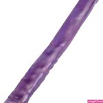 : Bi-Directional Large Silicone Dildo Huge Lifelike Dildo with Realistic Skin Feel Manual Sex Toy for Two-Person Play and Vaginal Stimulation : Health Household