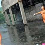 Dancing naked in the rain. : rnormalstuffnaked