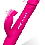 : Sex Toys Thrusting Vibrator for Women Adult Rabbit Thrusting G Spot Dildo with Vibrating Ears Vibrators Silicone Realistic Vibradores 3 in 1Vibrators with 5 Thrusting 10 Vibrations Modes Pink : Health Household