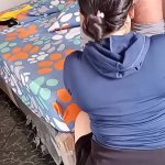 I fucked my maid for money: I offer a good sum of money to my maid to see her cute panties and fuck her before my wife arrives