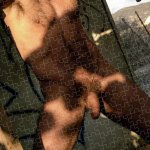 Hot male boxer stripped naked for photoshoot. Jigsaw Puzzle by Gunther Allen