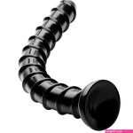 Hosed 18 Inch Swirl Thick Anal Snake Deep Anal Toy Deep Anal Toy