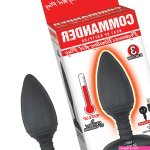 COMMANDER BEGINNERS VIBRATING HOT PLUG-BLACK