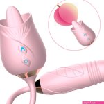 RoseToy Licking Thrusting Vibrator