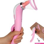 YUJI Tongue Dildo Vibrator For Women Heating Nipple Sucker Tight O...