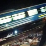 girl asks for sex in public on train tracks the passengers and people watch us fuck truck and car