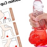 Red Gradient Suction Cup Dildos