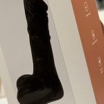 Pieni realistinen dildo musta