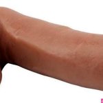 Dildo Dual density Fashion Dude 17 x 3.6 cm Tan