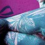 Tattoo Girl strech her Asshole