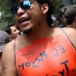 Mexicos first Naked Day march leaps forward to normalise nudity