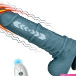 : 11 inch Best Thrusting Dildo Dual Density Large Vibrating Fantasy Anal Big Dragon Horse Dildo with Remote Control Huge Bad Dragon Silicone Realistic Consoladores Long Monster Sex Toy : Health