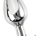 : Anal Butt Plug Stainless Steel Anal Ball Butt Plug Small Size Metal Wearable Anal Beads Butt Plug Insert Ass Masturbator Sex Toy Dildo : Health Household
