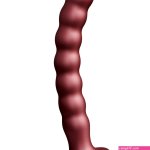 Ouch! Beaded Siliconen G-Spot Dildo met Zuignap 205 cm