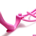 : 2.0 Fufu Clip Chastity Lock Male Cock Cage Panty with 3 Size Clip and Anal PlugSissy Mimic Female Pussy Sexy Toy for Men AdultsPink : Health Household